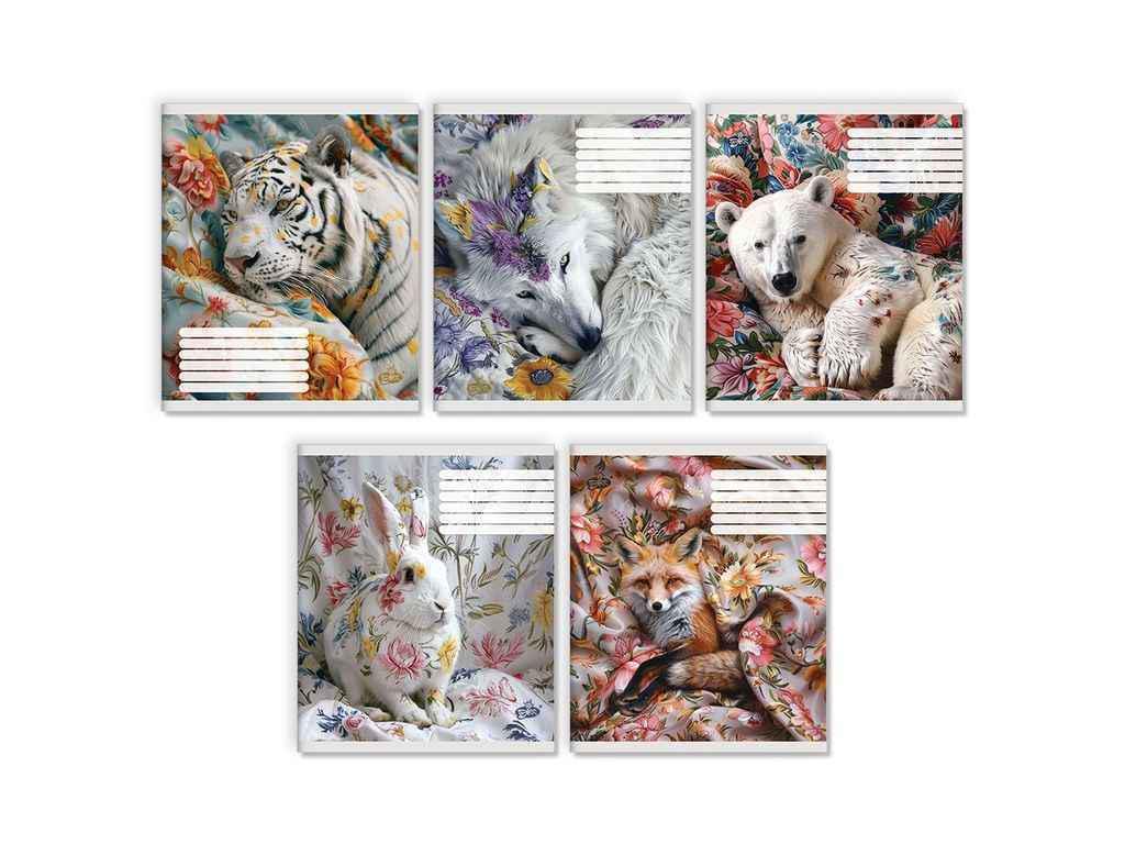 Тетрадь в клетку Бріск 48 л. 15 шт. ТВ-14 №2495 Взгляд (1065728)