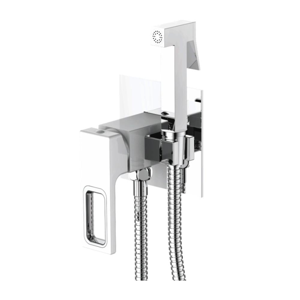 Смеситель для биде Lamber 52271W Белый/Хром (52271W)