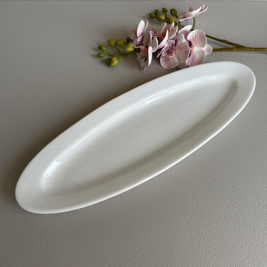 Блюдо для фаршированої риби порцелянове S&T 503594 41,3х14,2 см