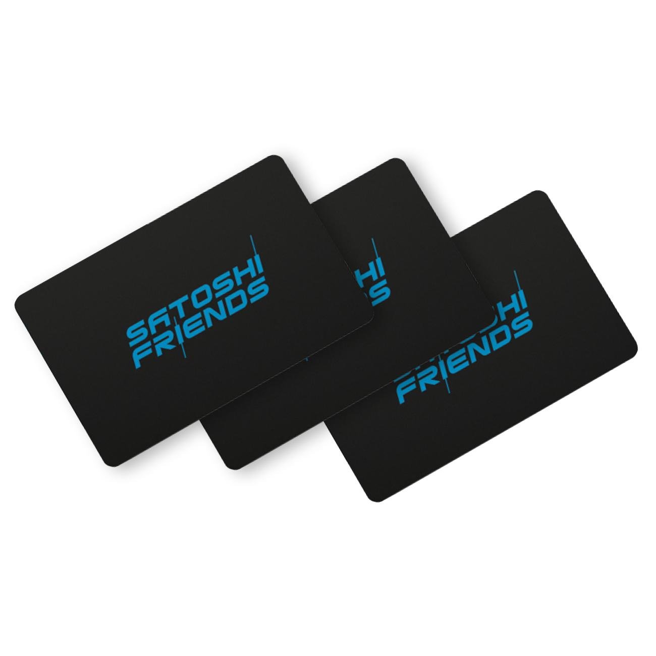 Криптокошелек Tangem 2.0 Satoshi Friends Wallet 3 шт. Черный (TG-SATOSHI)