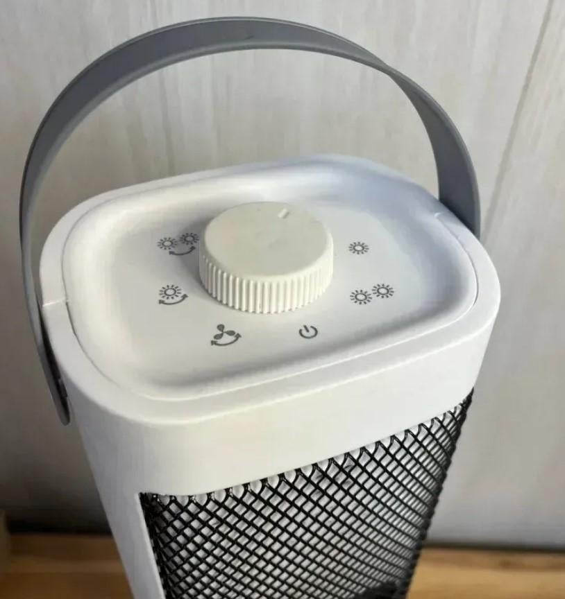 Тепловентилятор портативный Portable Fan Heater HQ30 3 режима и вентиляция 750/1500/2000 Вт (2104618791) - фото 4