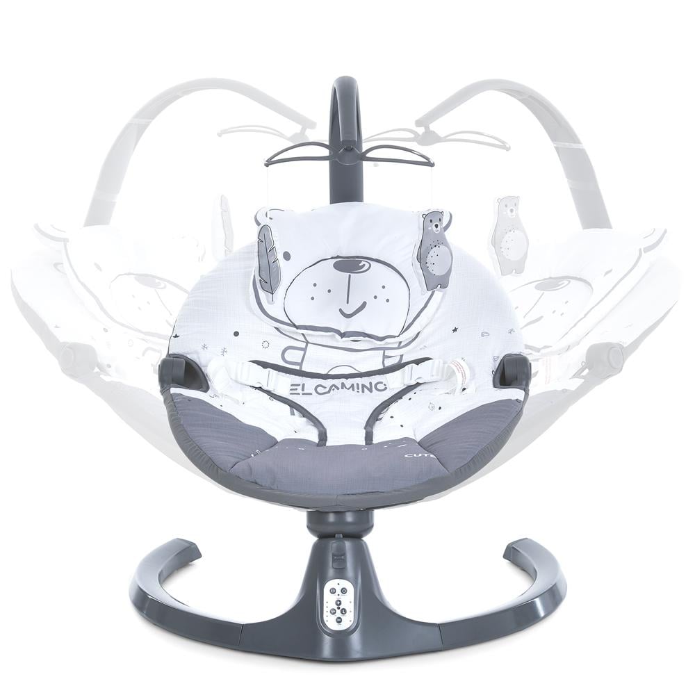 Заколисуючий центр ME 1116 CUTE Dark Grey (29589669) - фото 7 Заколисуючий центр ME 1116 CUTE Dark Grey (29589669) - фото 7