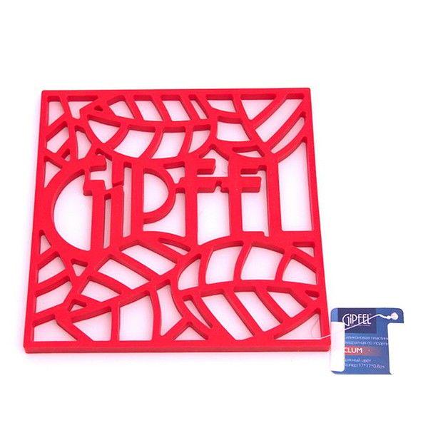 Подставка под горячее GIPFEL GLUM квадратная 17x17 см Красный (0214) - фото 2 Подставка под горячее GIPFEL GLUM квадратная 17x17 см Красный (0214) - фото 2