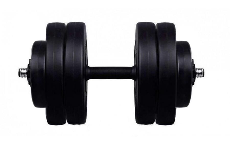 Гантель композитна RN-Sport 23 кг та скакалка (2764274483) - фото 1