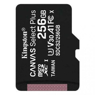 Карта памяти microSDXC UHS-1 Kingston Canvas Select Plus 256 GB 10 А1 (R-100MB/s)