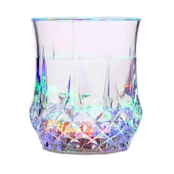 Стакан SUNROZ Inductive RainBow Color Cup с LED подсветкой для напитков 200 мл (5-18- sp7104)