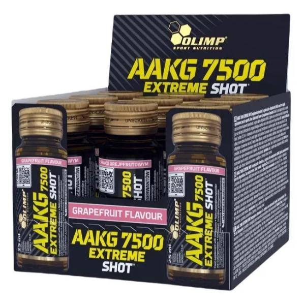 Аргинин для спорта Olimp Nutrition AAKG 7500 Extreme Shot 9х25 мл Grapefruit (000025171)
