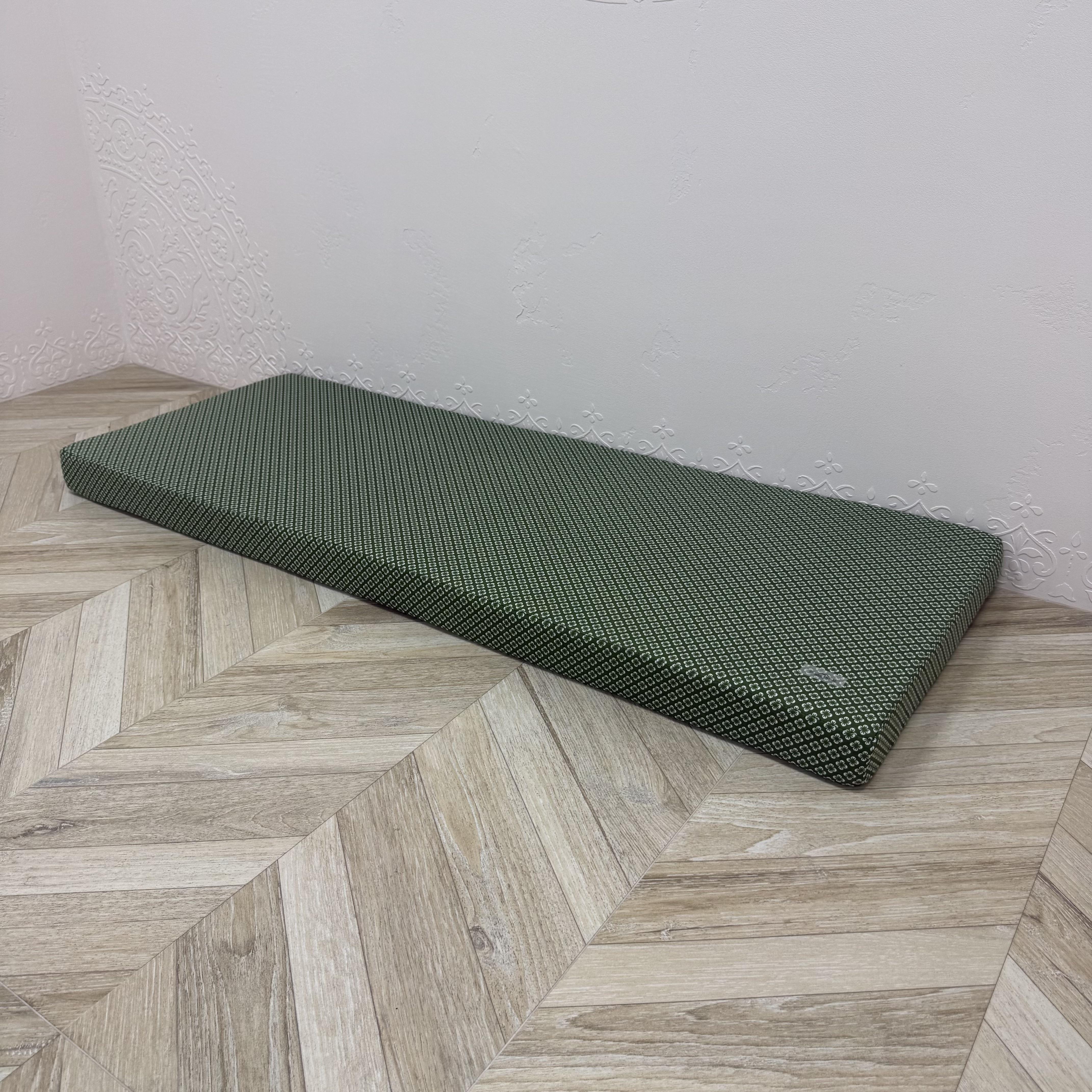 Матрац Comfort Home Clover на підвіконня/каркаси/піддони/садові меблі панама 120х40х5 см