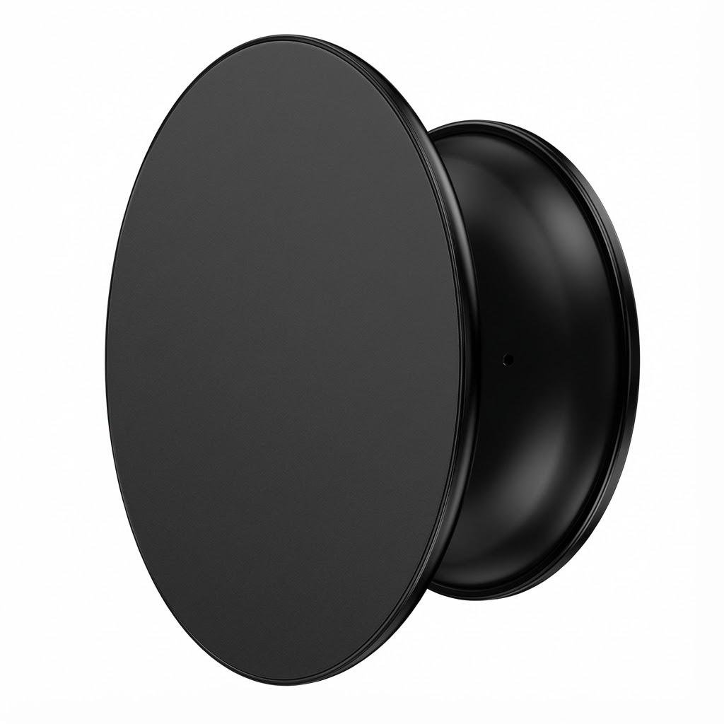 Магнитный складной держатель для телефона Hoco GH8 с мощным магнитом N52/TPE силикон Черный - фото 3