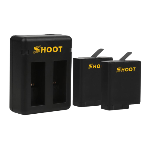 Комплект аккумуляторов Shoot AABAT-001 AHDBT-501 Gopro Hero 5 6 7 XTGP374 2 шт.
