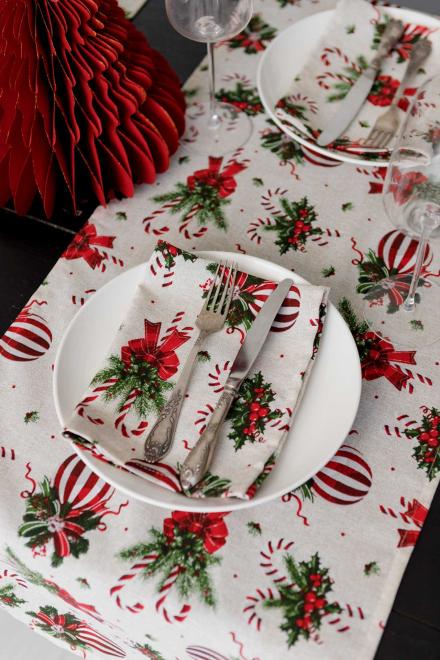 Доріжка Прованс Stripe Balls 40x136 см (42158) - фото 5 Доріжка Прованс Stripe Balls 40x136 см (42158) - фото 5