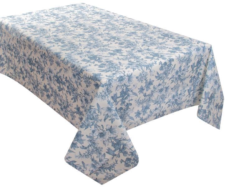 Скатерть водоотталкивающая Lefard Corso 140x140 см Синий (715-379)