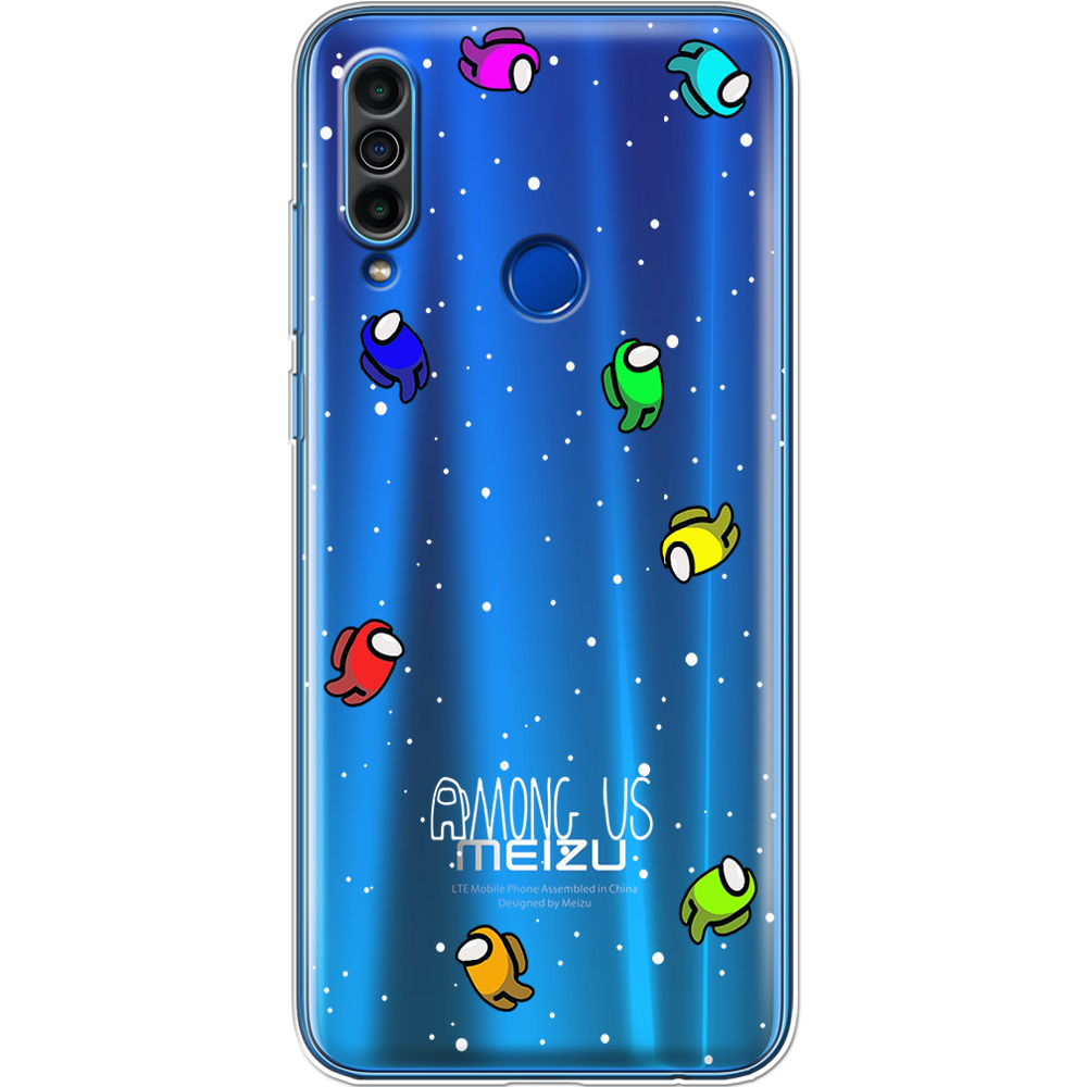 Чехол BoxFace Meizu M10 Among Us Invisible Прозрачный силикон (40851-bk76-41950)