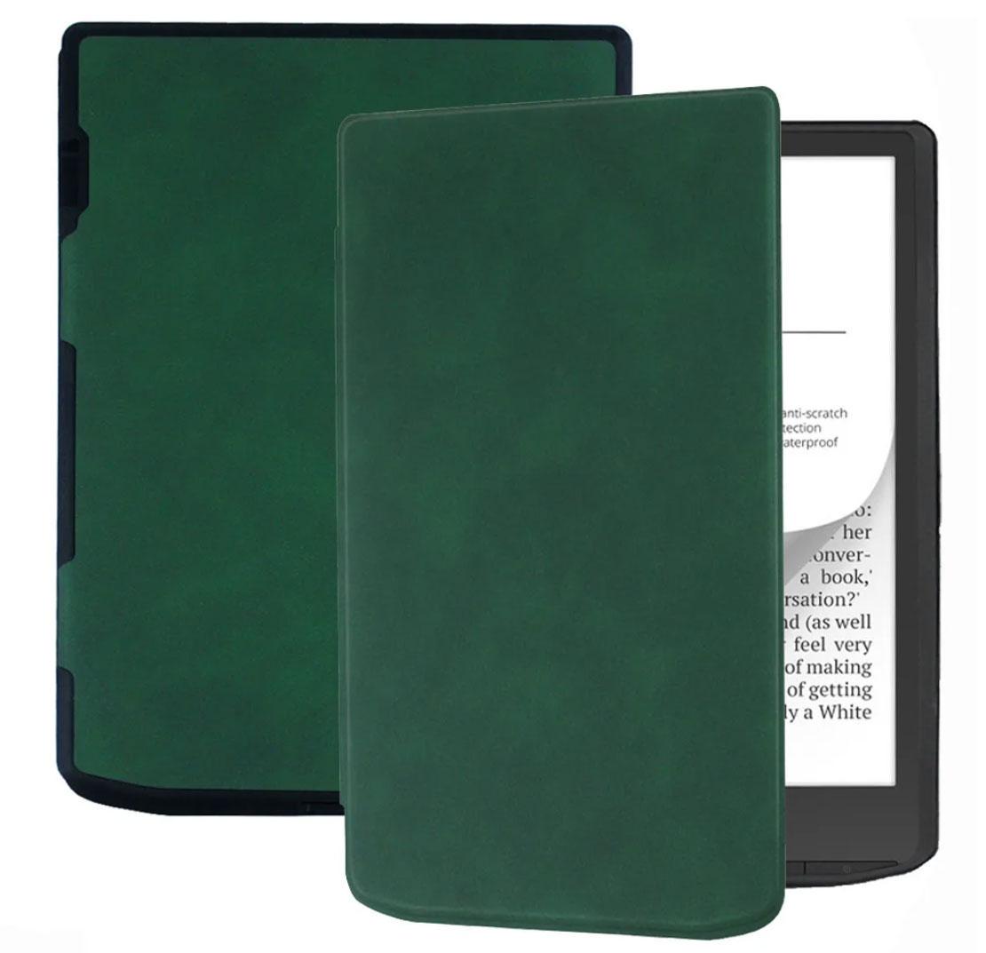 Чохол-обкладинка Primolux TPU для електронної книги PocketBook 743 InkPad 4 Dark Green (2081696958)