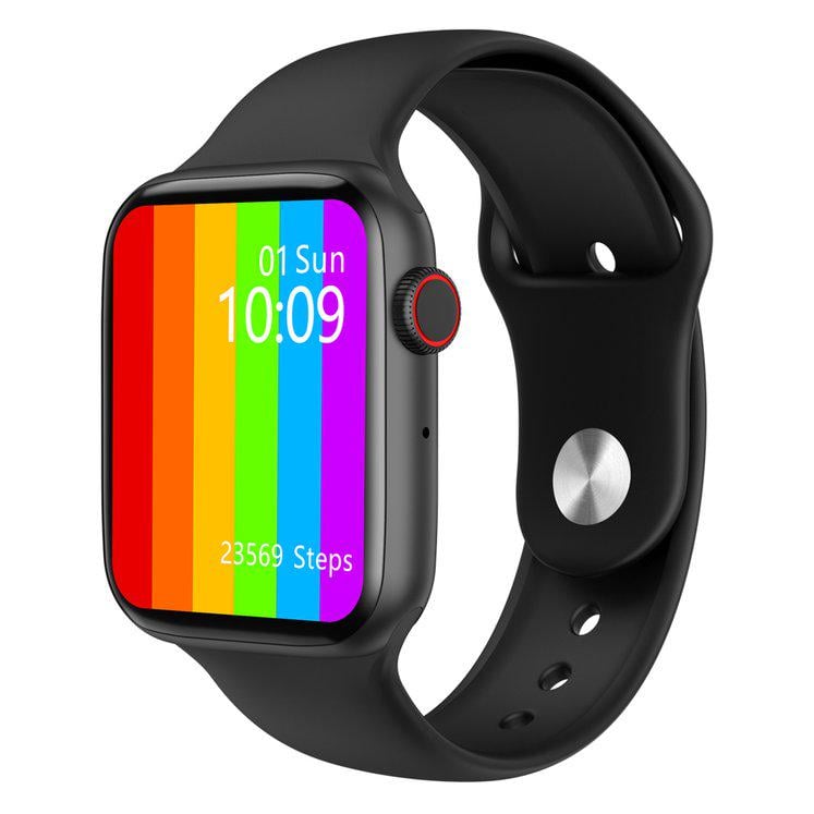 Смарт-годинник IWO W26 mini з голосовим викликом IP68 40 мм Чорний (11674612)