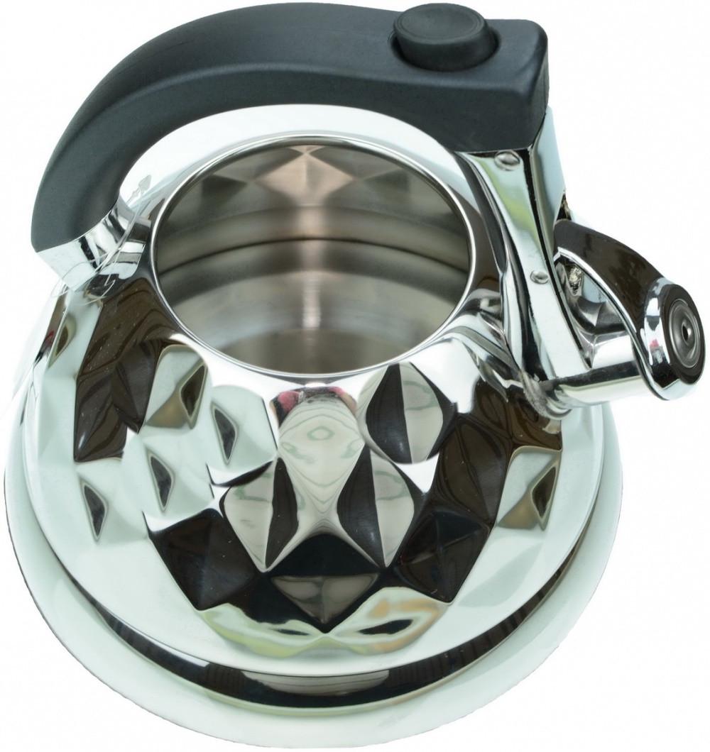 Чайник для плити Bohmann зі свистком 3,5 л (BH-8084) - фото 2 Чайник для плити Bohmann зі свистком 3,5 л (BH-8084) - фото 2