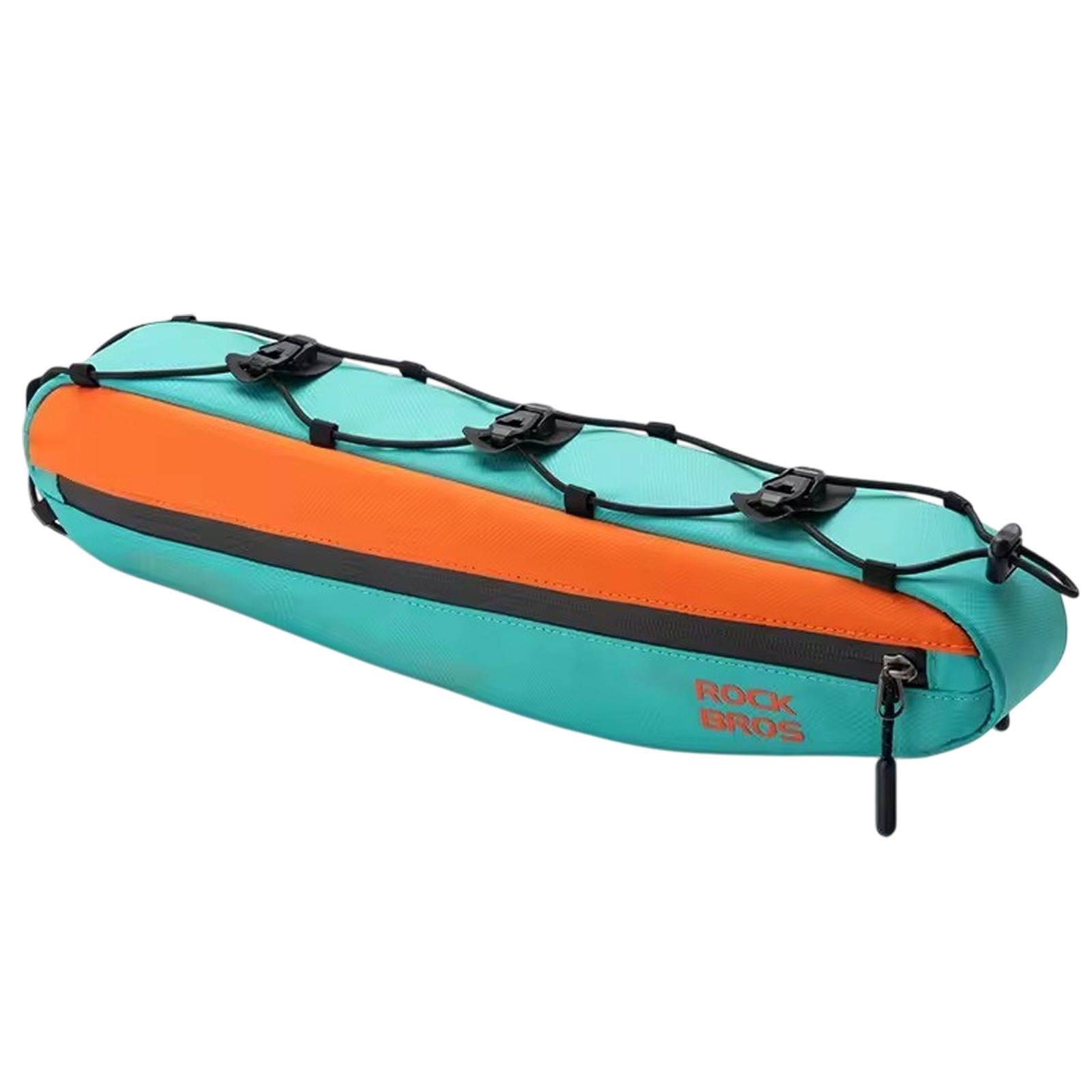 Велосумка под раму ROCKBROS HF17 Бирюзовый/Оранжевый (RB-HF17-5268)