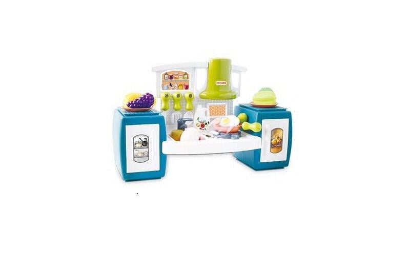 Кухня детская игровая Interest Kitchentoy звук/подсветка/набор продуктов Разноцветный (153015)