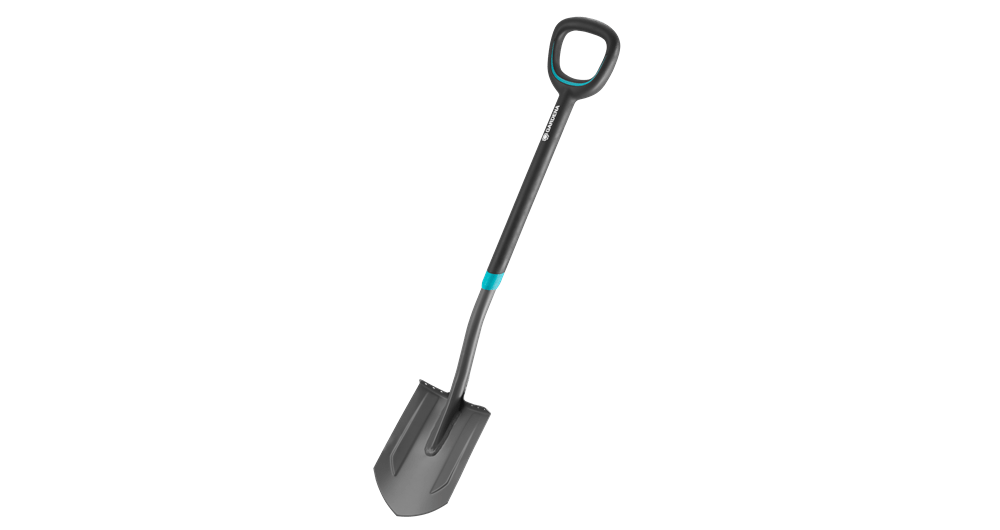 Лопата штикова для твердого ґрунту Gardena ErgoLine 117 см