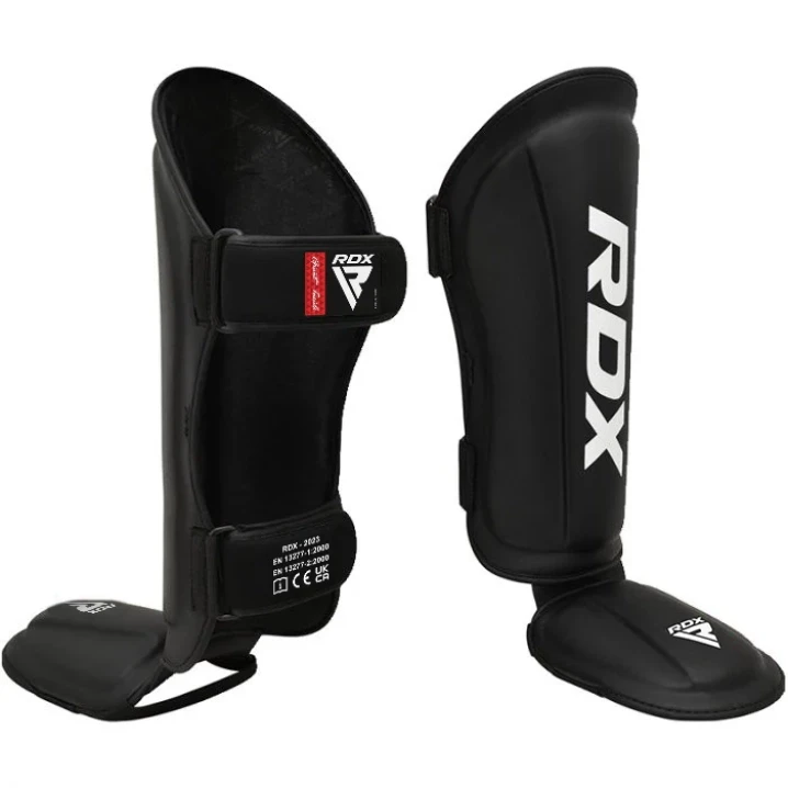 Захист для ніг RDX T1 Black Shin Instep Guards S Чорний (3068185052)