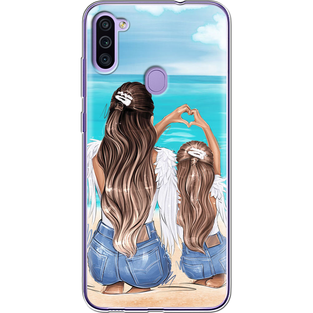 Чехол Boxface Samsung M115 Galaxy M11 Family Vacation Прозрачный силикон (39780-up2380-39628)