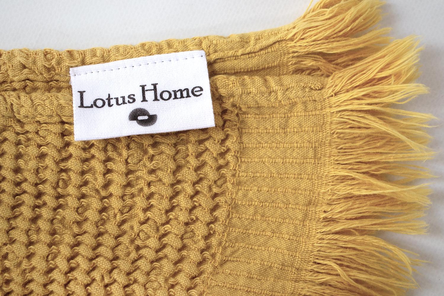 Рушник Lotus Home Rius 300 г/кв. м 50x100 см Гірчичний (svt-2000022333122) - фото 3 Рушник Lotus Home Rius 300 г/кв. м 50x100 см Гірчичний (svt-2000022333122) - фото 3