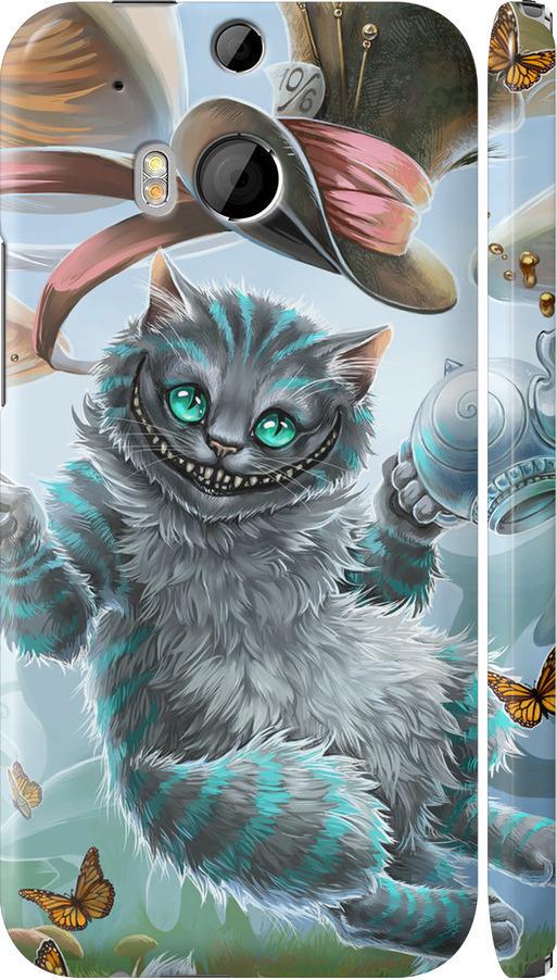 Чехол на HTC One M8 Чеширский кот 2 (3993c-30-42517) Чехол на HTC One M8 Чеширский кот 2 (3993c-30-42517)