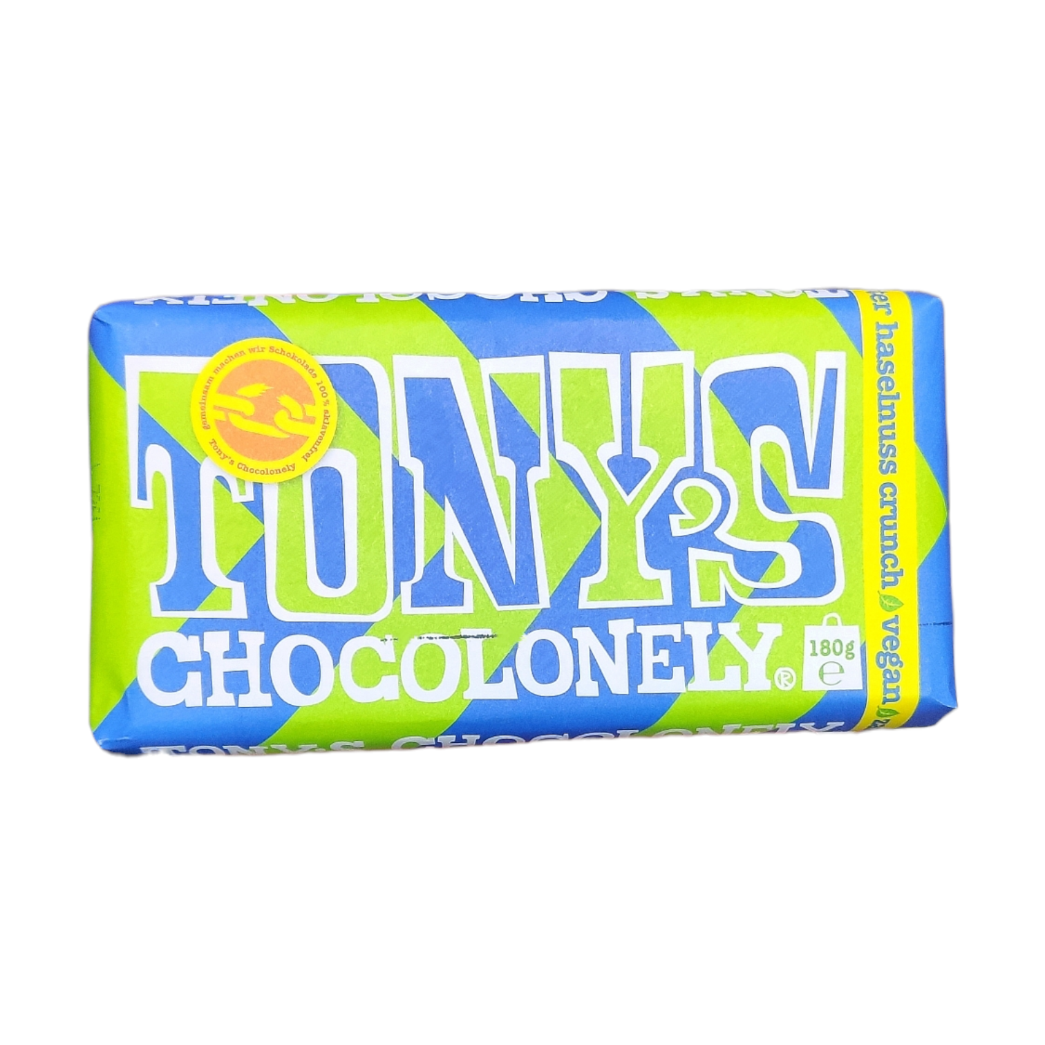 Шоколад Tony's Chocolonely Haselnuss Crunch 180 г (0137)