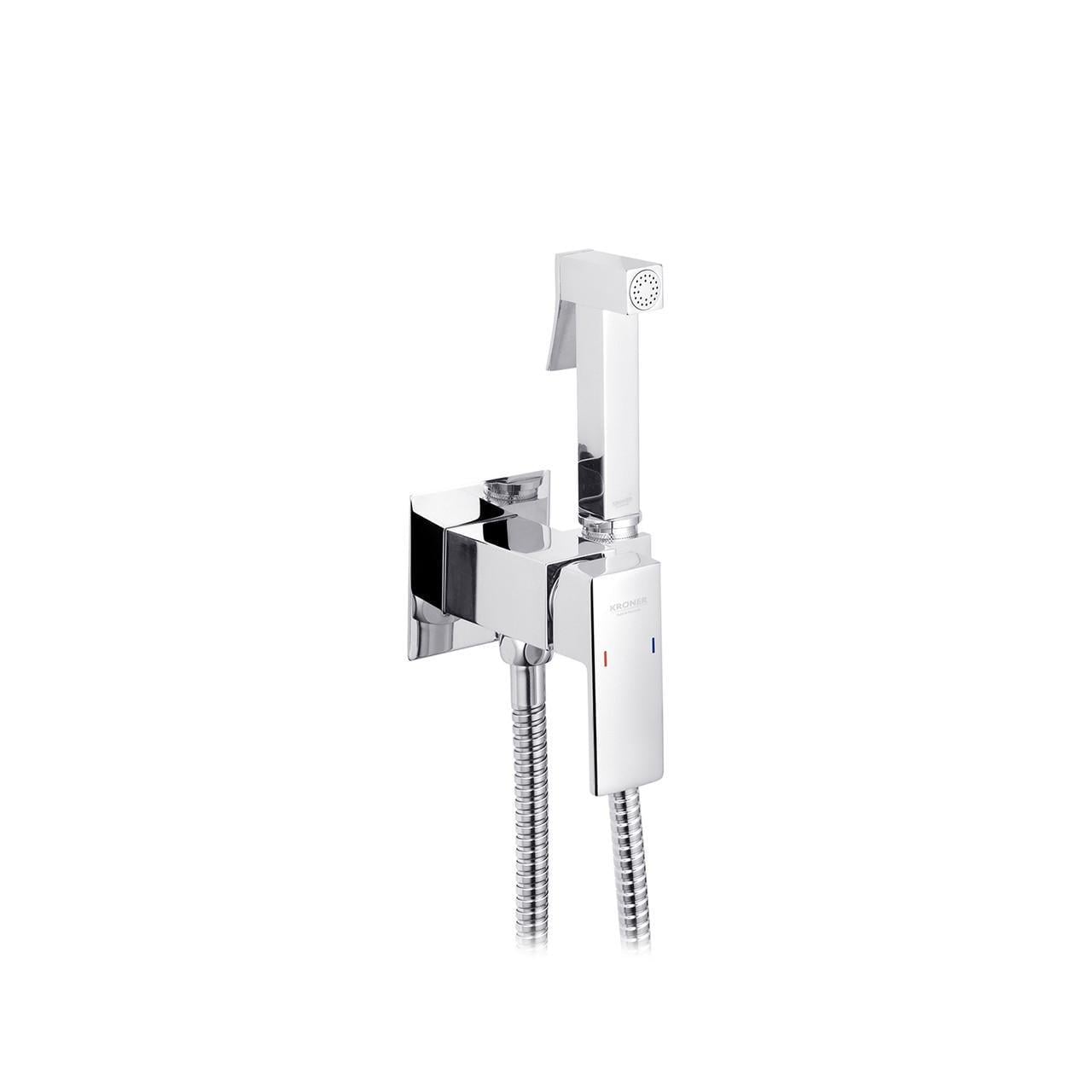 Набор для душевого гигиенического скрытого монтажа со смесителем Kroner KRP Bidet-C083