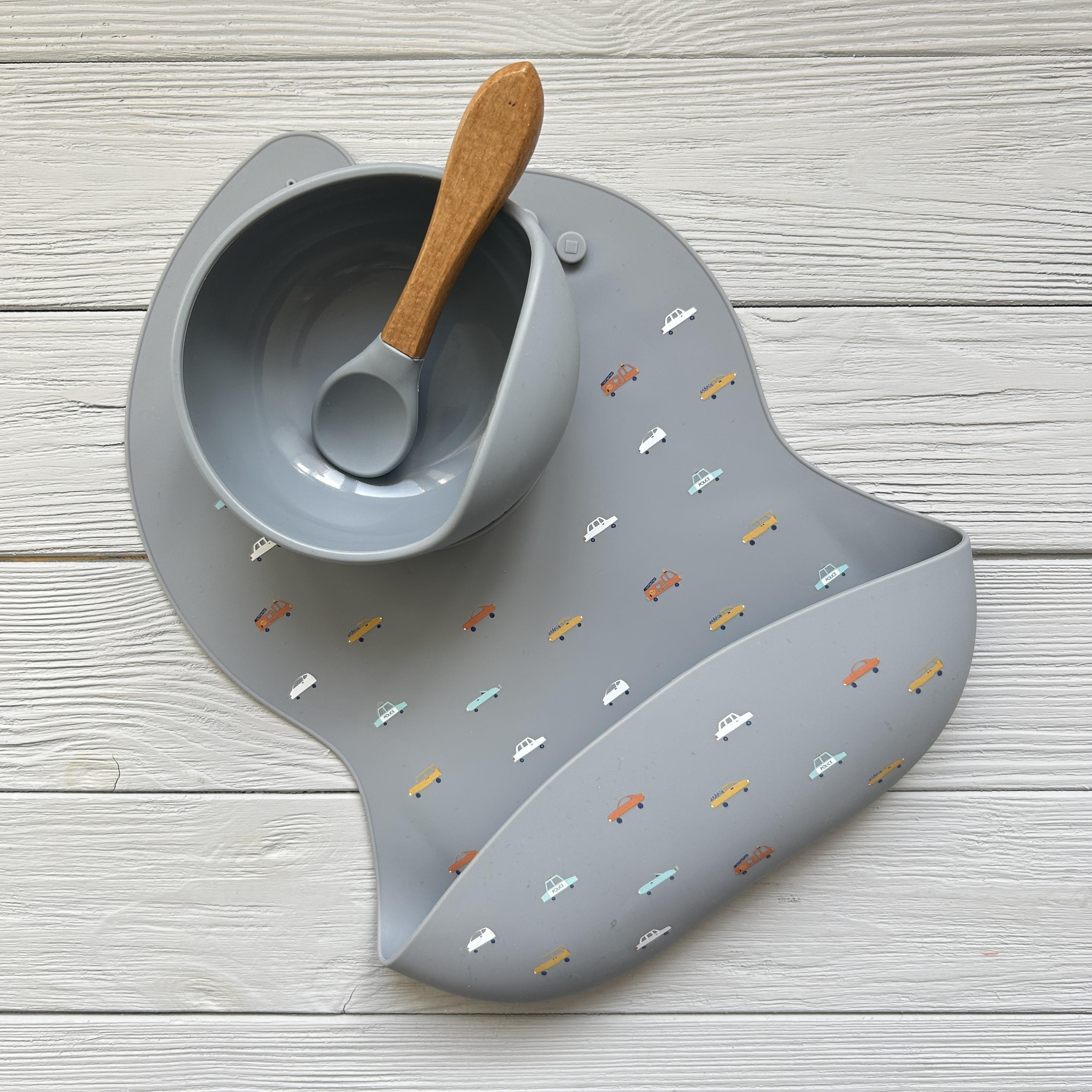 Набір посуду для дітей img_e0500 Y18 Сірий (65596) - фото 1 Набір посуду для дітей img_e0500 Y18 Сірий (65596) - фото 1