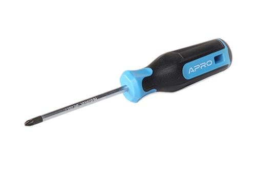 Викрутка Apro CrV обгумована рукоятка PZ2 100 мм