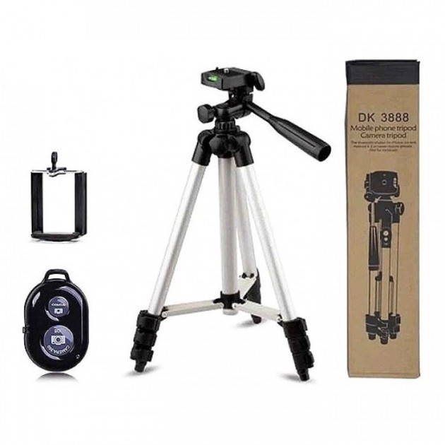 Штатив для камеры и телефона Tripod DK-3888 Черный (SM 013)
