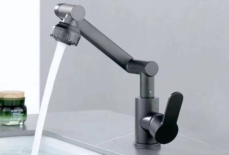 Поворотный смеситель трансформер кран для раковины и умывальника из ABS santex Universal - фото 5 Поворотный смеситель трансформер кран для раковины и умывальника из ABS santex Universal - фото 5