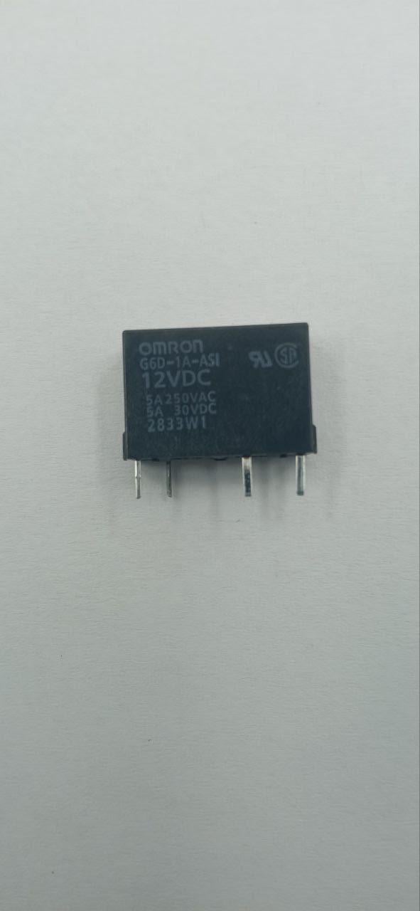 Реле Omron G6D-1A-ASI 12VDC, 5A,250VAC 17x6x12 мм (30543)
