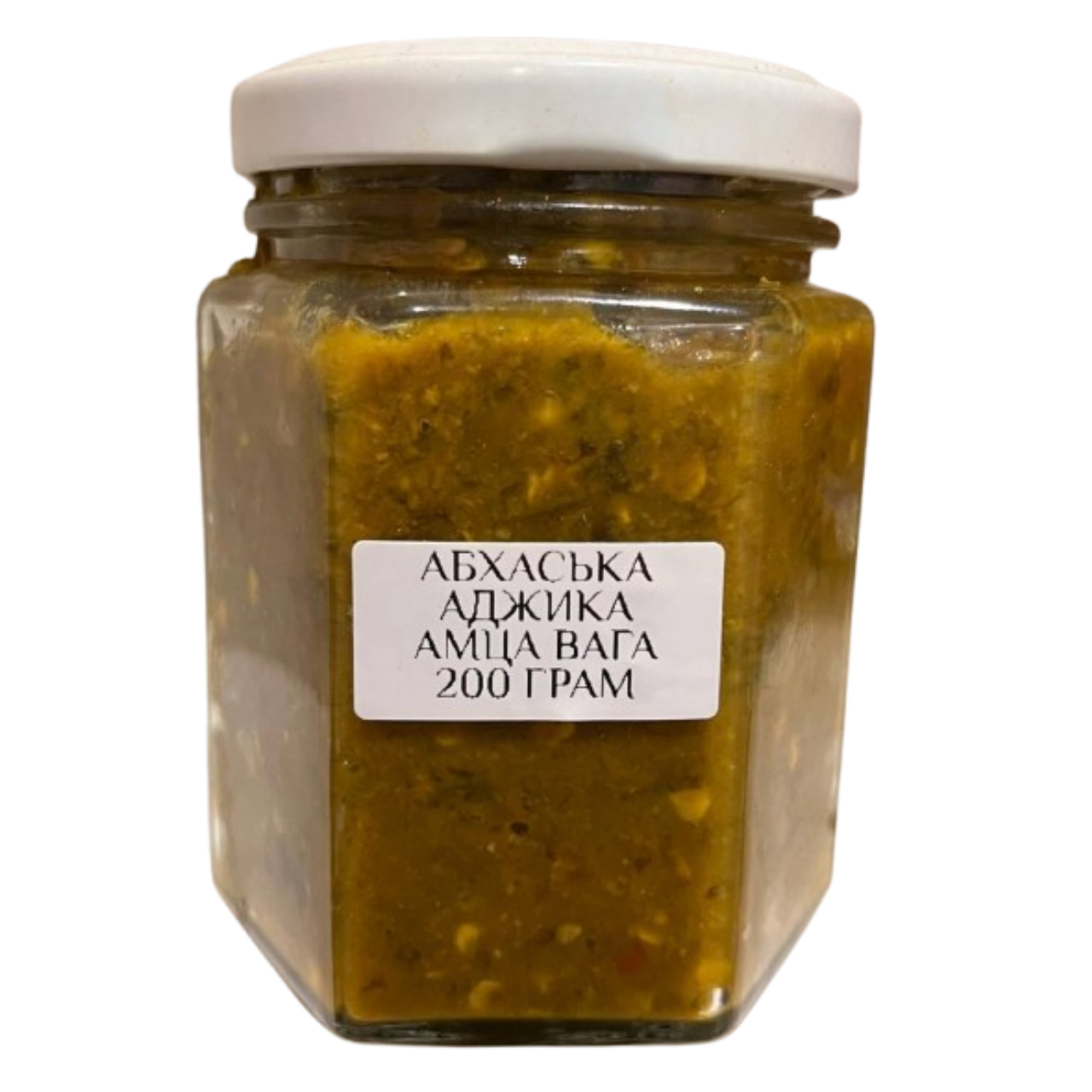 Аджика абхазька амца сира гостра в скляній банці 200 мл (31194074)