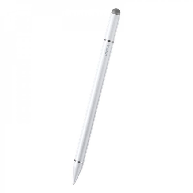 Стилус BASEUS Smooth Writing III Passive Stylus No-magnetic Version P80080804213-00 3в1 White Стилус BASEUS Smooth Writing III Passive Stylus No-magnetic Version P80080804213-00 3в1 White