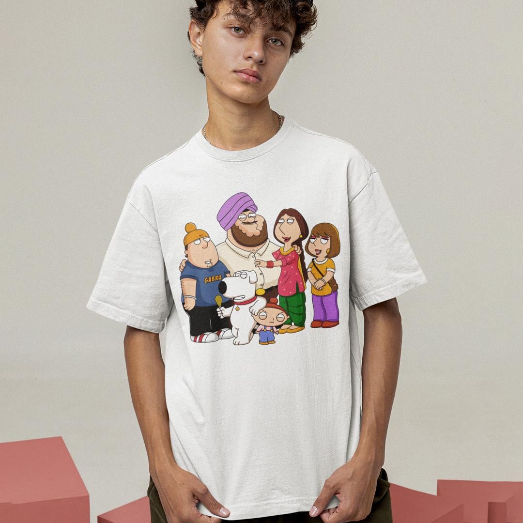 Футболка унисекс Family Guy Indian Vibes 2XL Белый (00000009894)