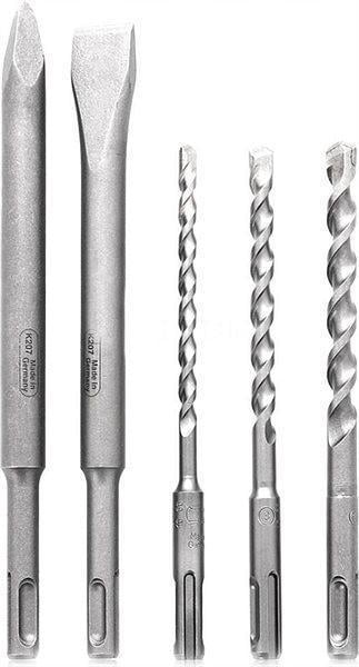 Набір SDS-plus бур 6х160/8х160/10х160 мм піка 200 мм зубило 20Х200 мм AEG (4932352653)