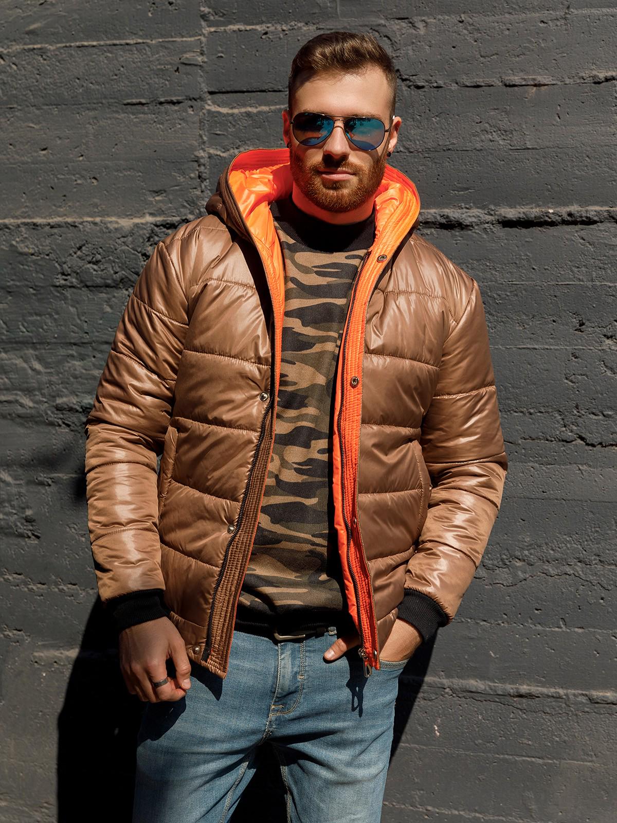 Куртка ISSA PLUS L Коричневый (SA-315)