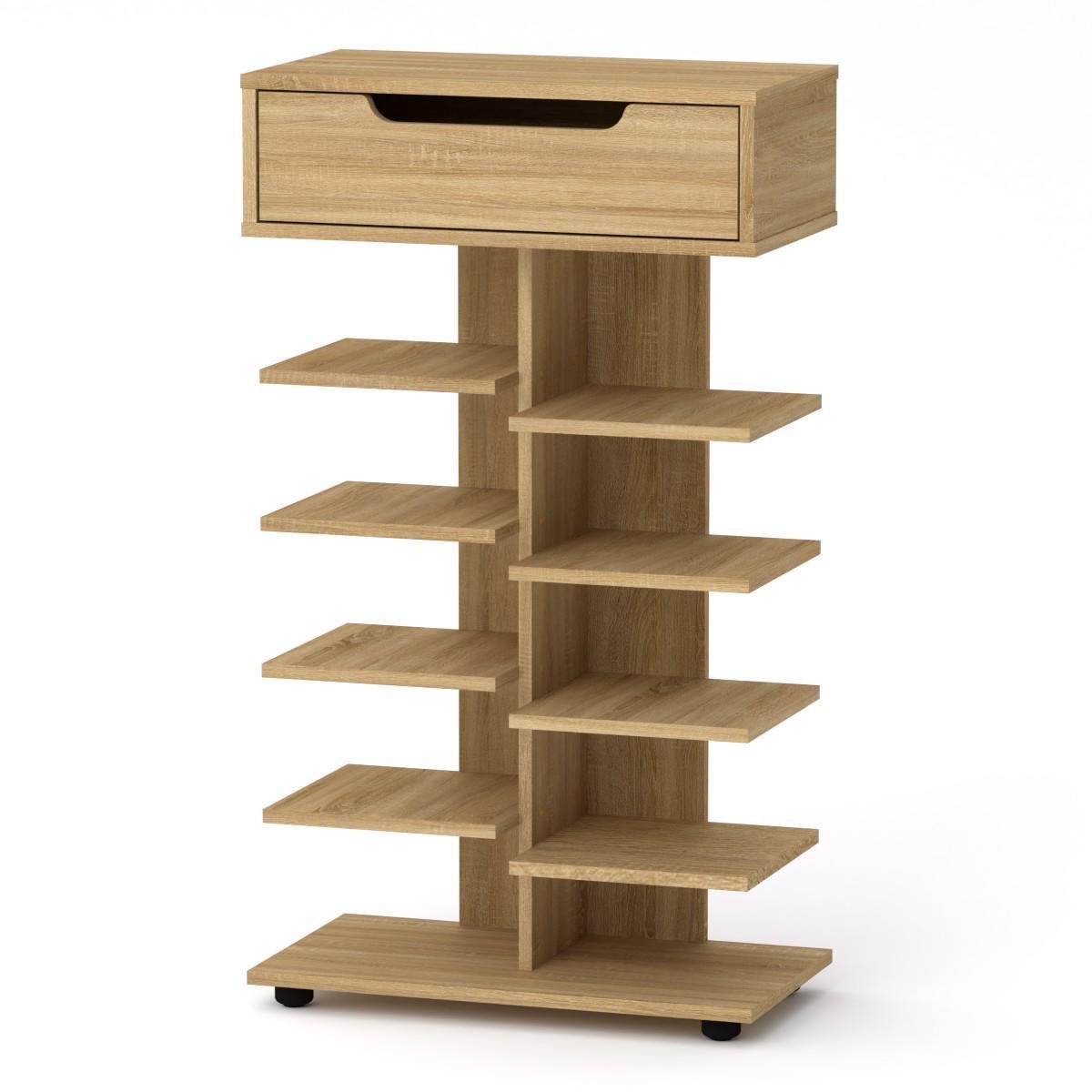 Тумба для взуття Компаніт ТО-15 Дуб сонома (11026820) - фото 1