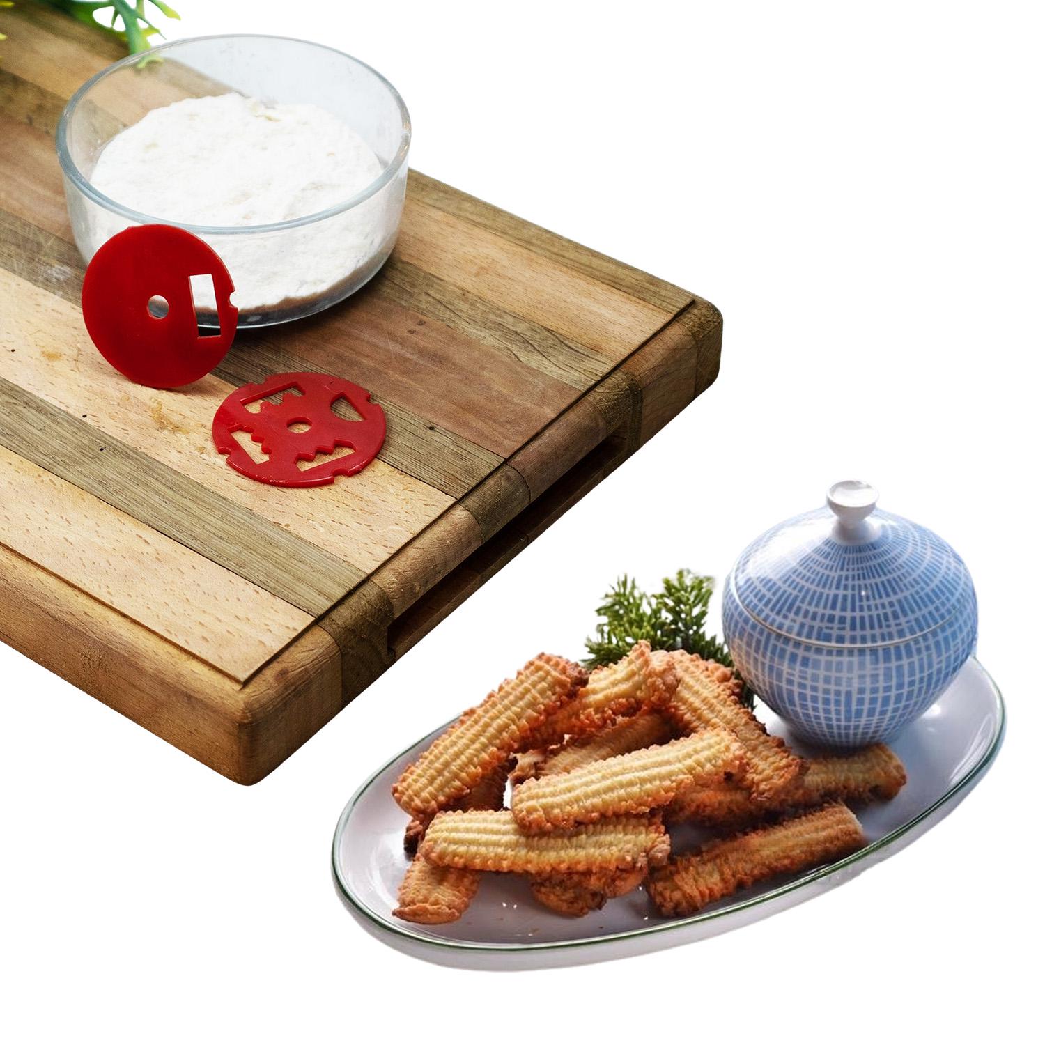 Форма насадка в мясорубку Kitchette для печенья пластиковая (1661116937) - фото 4 Форма насадка в мясорубку Kitchette для печенья пластиковая (1661116937) - фото 4