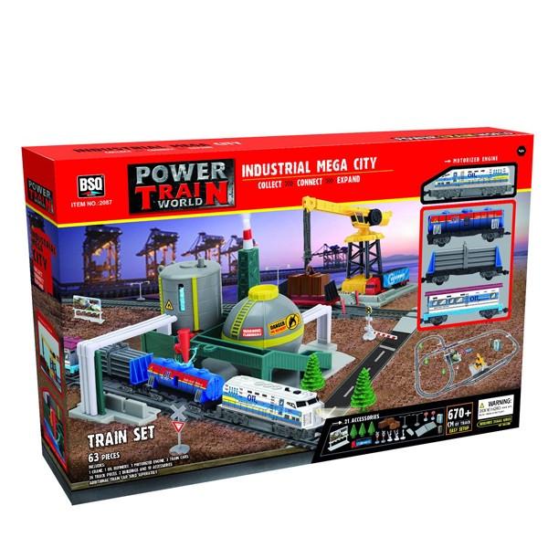 Дитяча залізниця Power Train World з аквостанцією (2087)
