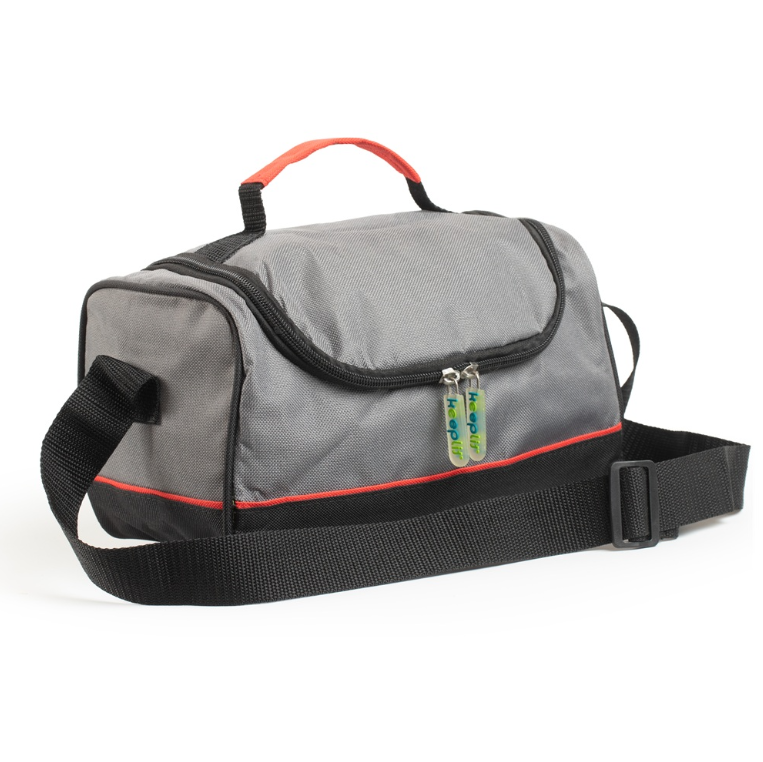 Сумка холодильник термосумка Ranger Keeplit Lunch 600D 4 л Grey/Red (KP519105)