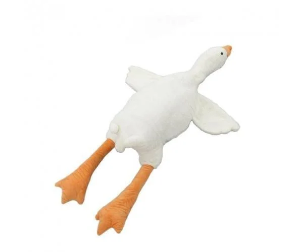 М'яка іграшка Гусь-обіймусь плюшева 110 см Білий (NG-9) М'яка іграшка Гусь-обіймусь плюшева 110 см Білий (NG-9)