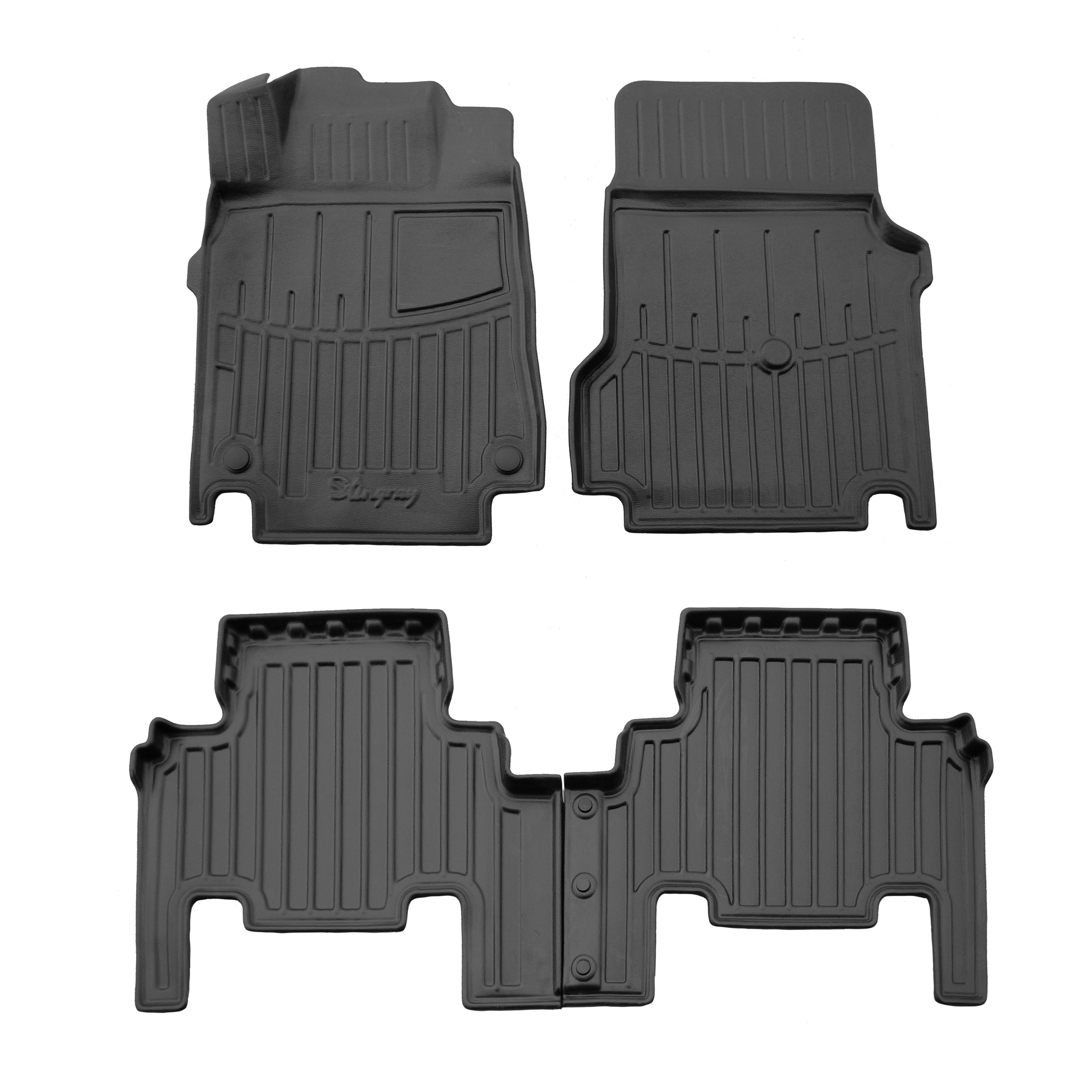 Коврики Stingray 3D для Mercedes A-сlass W168 1997-2004 рр. полиуретан 4 шт. Черный (158306)