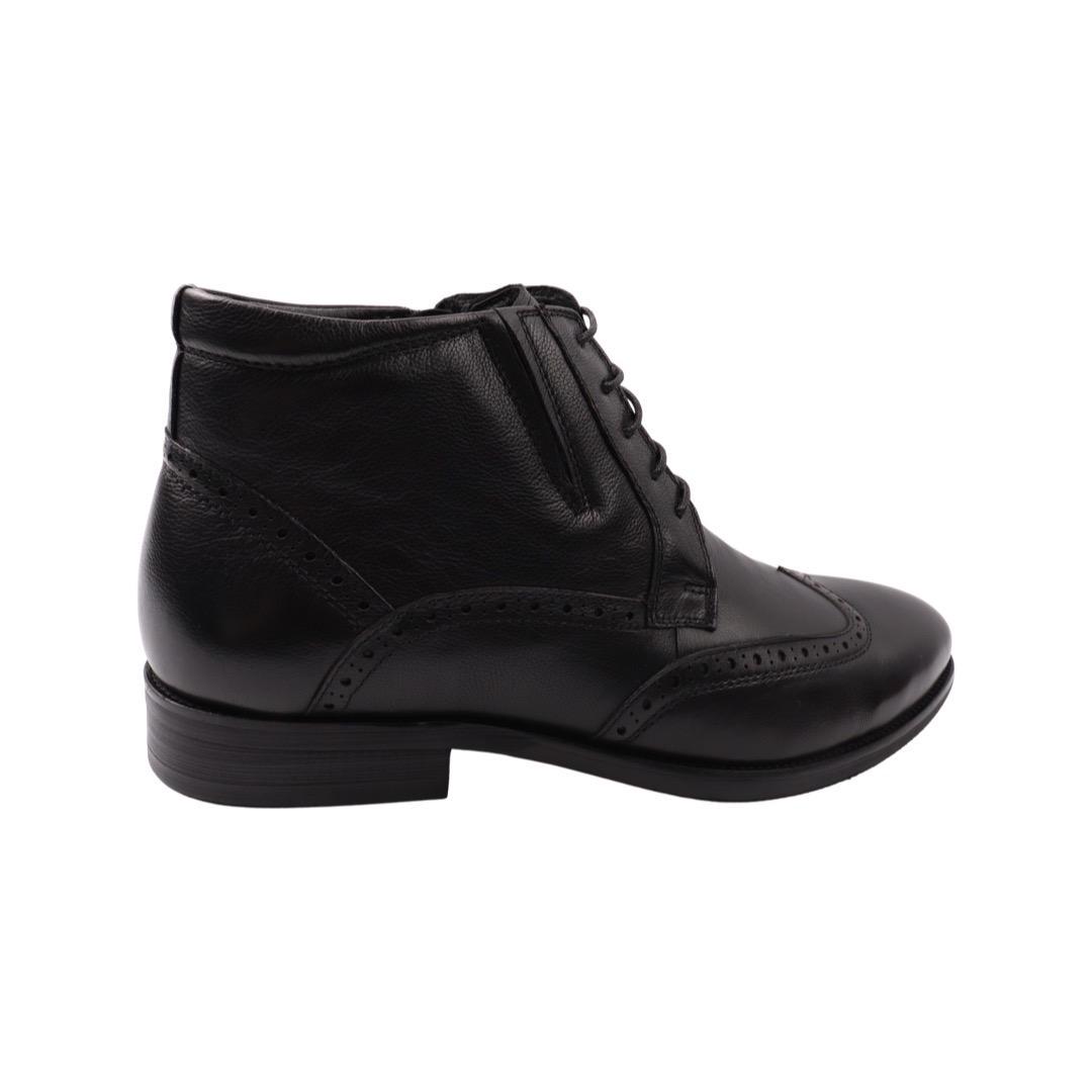 Ботинки мужские Roberto Paulo из кожи р. 44 Черный (617-22ZH) - фото 5