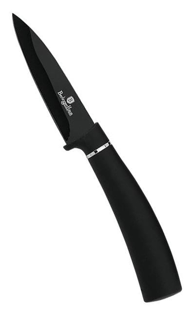 Ніж для чищення овочів Berlinger Haus Black Royal 9 см з алмазним покриттям (BH-2381)