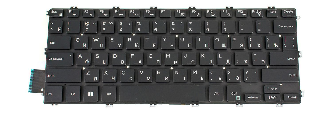 Клавиатура для ноутбука Inspiron 5488 с подсветкой клавиш (123222)