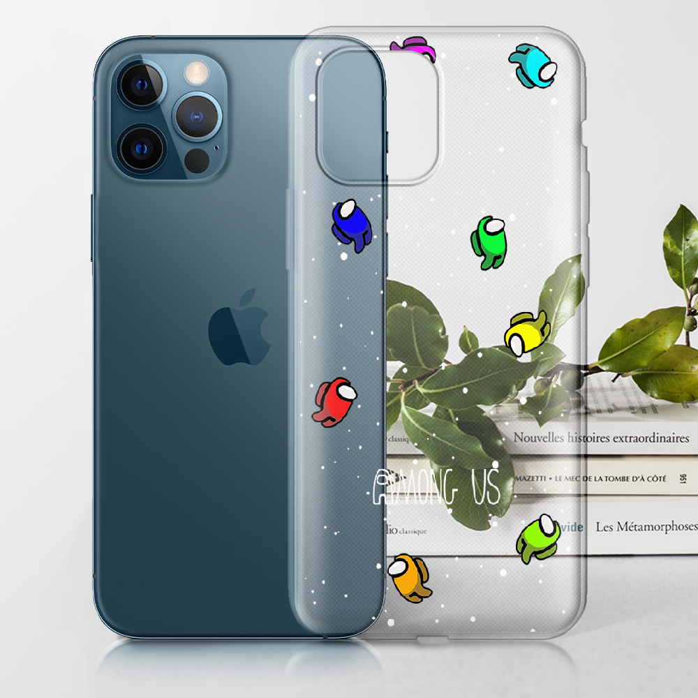 Чохол Boxface iPhone 12 Pro Among Us Invisible Прозорий силікон (41086-bk76-41086) - фото 2 Чохол Boxface iPhone 12 Pro Among Us Invisible Прозорий силікон (41086-bk76-41086) - фото 2