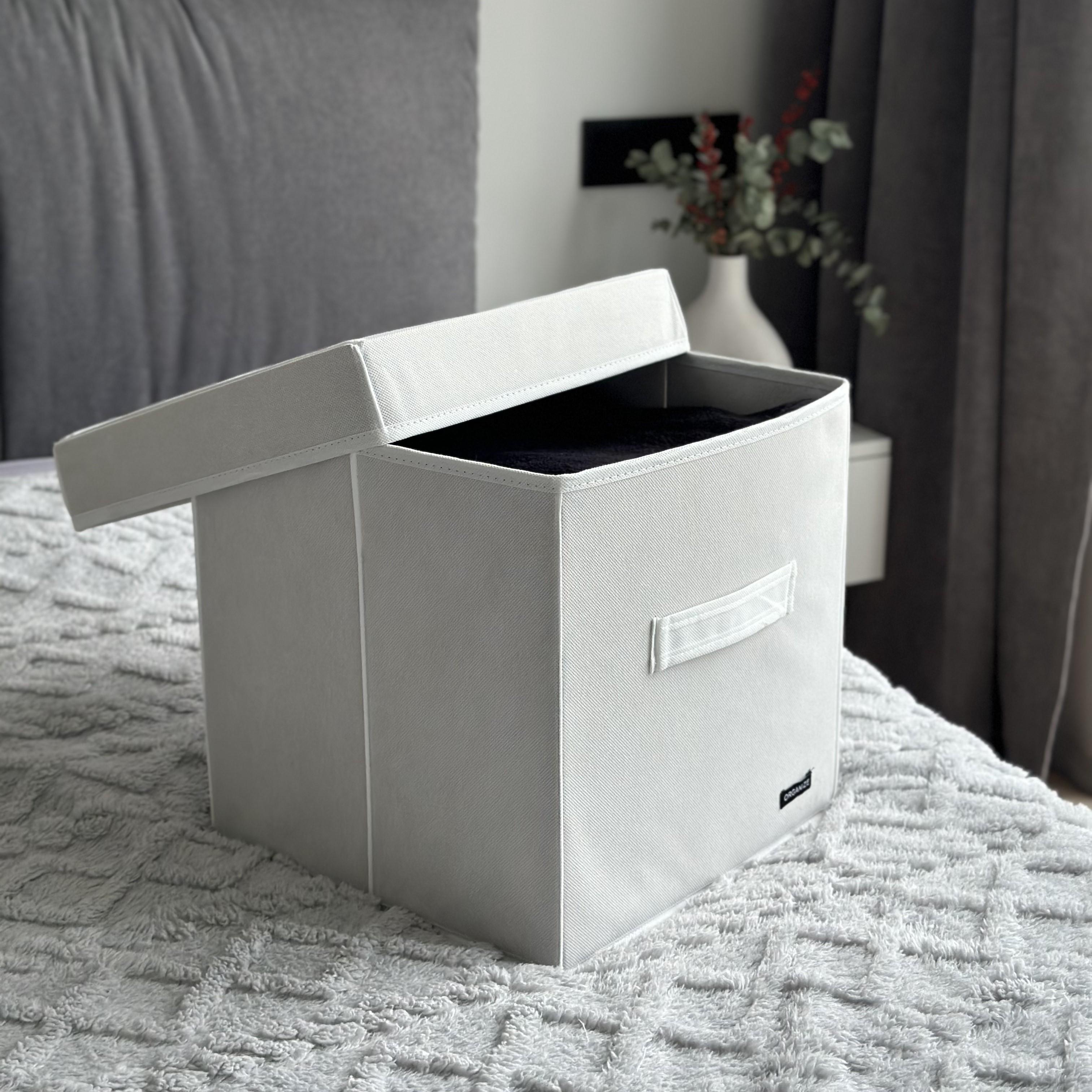 Короб з кришкою Білий (Hy-30-kr-wh)